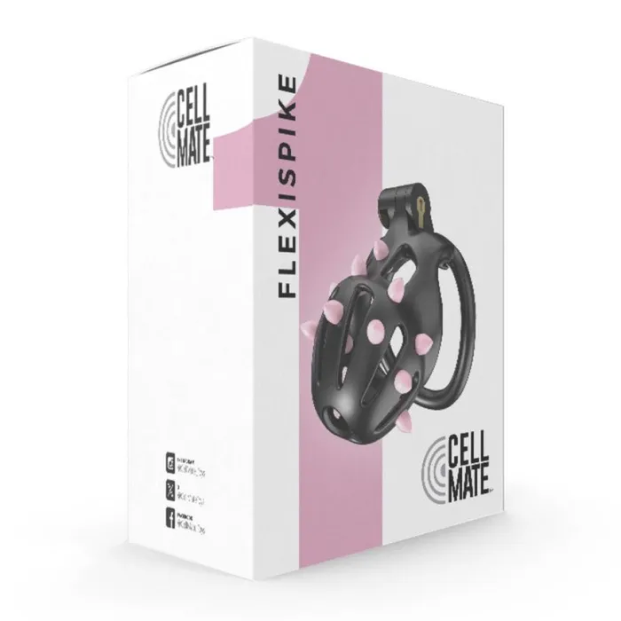 Cellmate Male Sex Toys Cellmate FlexiSpike Chastity Cage Size 1