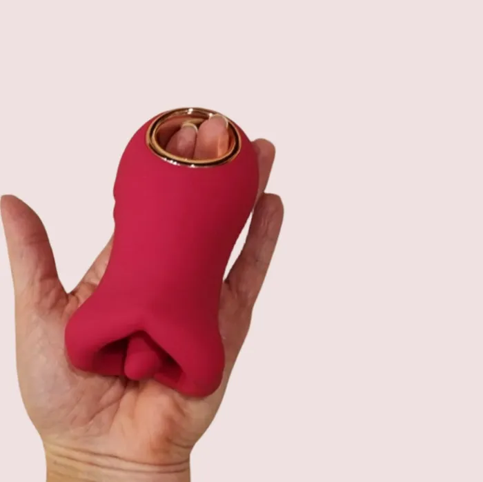 Lovebirdvibe Vibrators Slick 3 in 1 Kissing and Licking Female Vibrator Sex Toy Lovebirdvibe Vibrators Slick 3 in 1 Kissing and Licking Female Vibrator Sex Toy