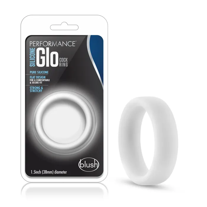 Performance Anal Performance Silicone Glo Cock Ring WhiteBlackGreenBlue