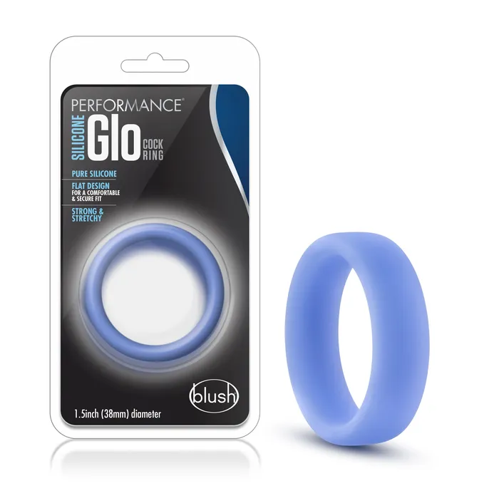 Performance Anal Performance Silicone Glo Cock Ring WhiteBlackGreenBlue