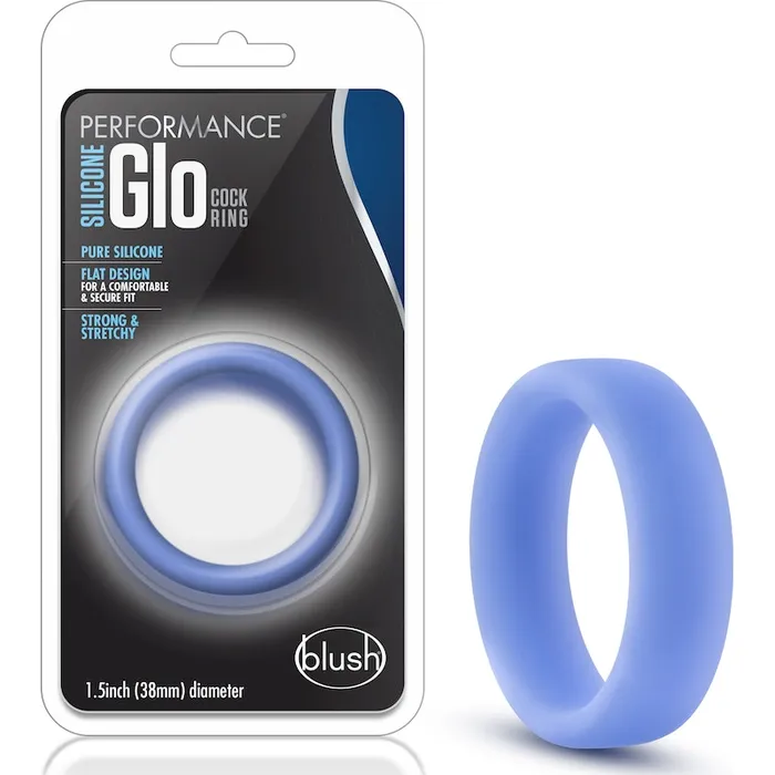 Performance Anal Performance Silicone Glo Cock Ring WhiteBlackGreenBlue