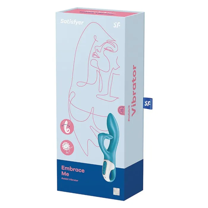 Vibrators Satisfyer Satisfyer Embrace Me Rabbit Vibrator Vibrators Satisfyer Satisfyer Embrace Me Rabbit Vibrator