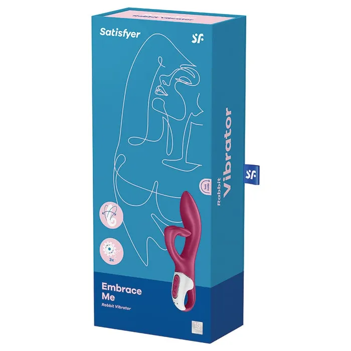 Vibrators Satisfyer Satisfyer Embrace Me Rabbit Vibrator Vibrators Satisfyer Satisfyer Embrace Me Rabbit Vibrator