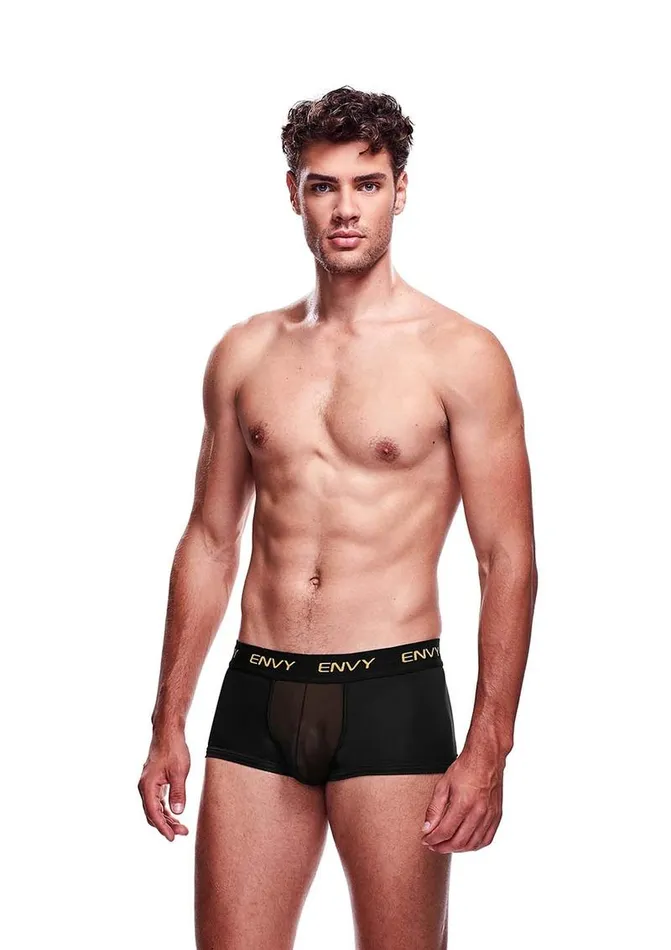 Envy Menswear Vibrators ENVY MESH SHORT BOXER
