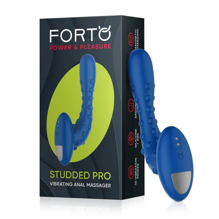 Studded Pro Vibrating Massager FortO Female Sex Toys