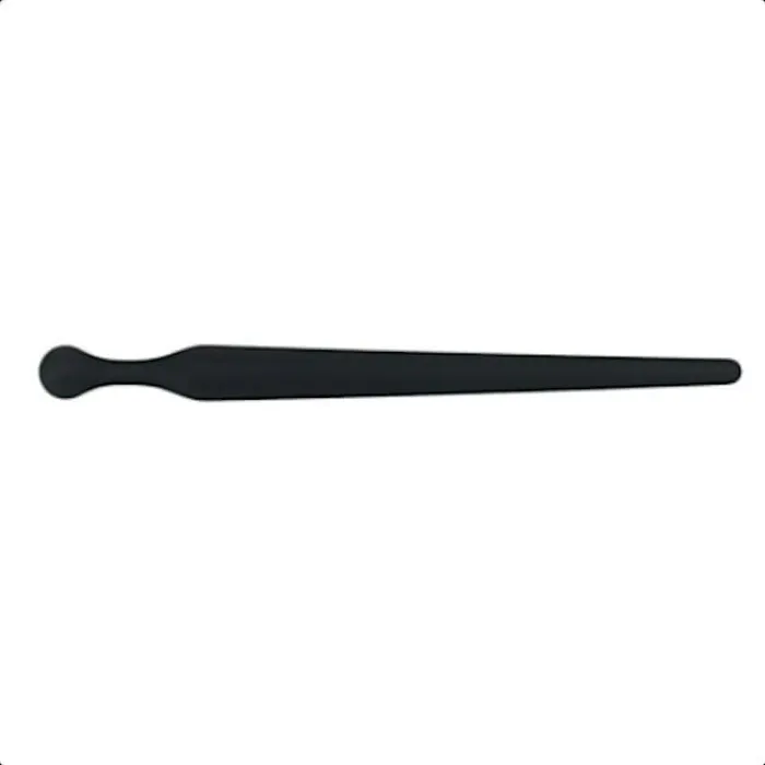 CHASTITY CAGE CO Anal Sounding for Beginners Black Silicone Urethral Play Penis Plug