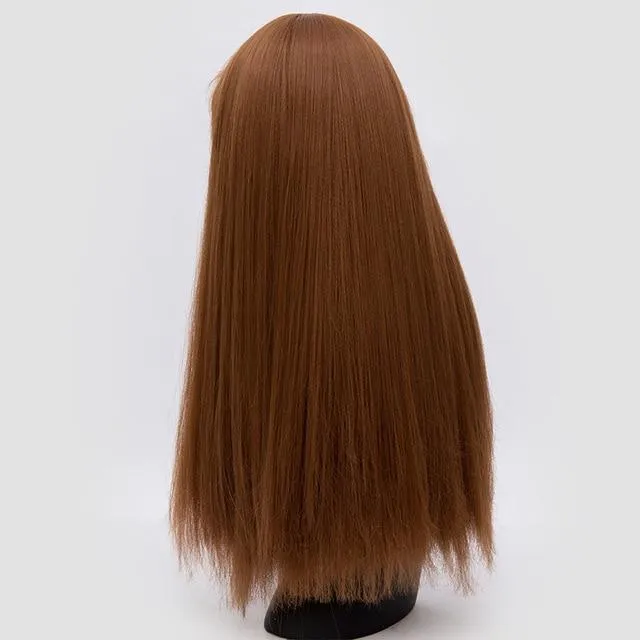 CHASTITY CAGE CO Female Sex Toys 22 Inches Long Straight Wig with Bangs