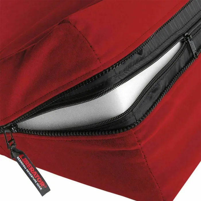 House of Dasein Couples Sex Pillows Wedges Microfibre Red Wedge Sex Position Enhancer Supportive Pillow Cushion Bdsm