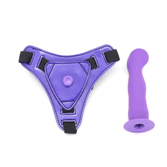 House of Dasein Dildos Strap Ons Dildo With Harness Adjustable Strapon Panties Purple Pink Black Dong