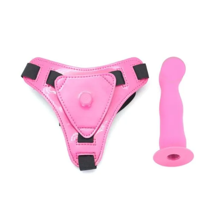 House of Dasein Dildos Strap Ons Dildo With Harness Adjustable Strapon Panties Purple Pink Black Dong