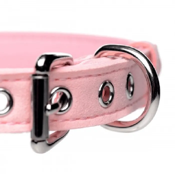 Master Series Golden Kitty Cat Bell Collar PinkSilver XR Brands Vibrators Master Series Golden Kitty Cat Bell Collar PinkSilver XR Brands Vibrators