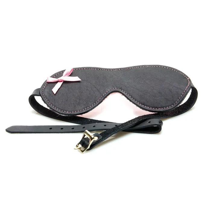 Restraints Sex Kitten Leather Buckle Blindfold
