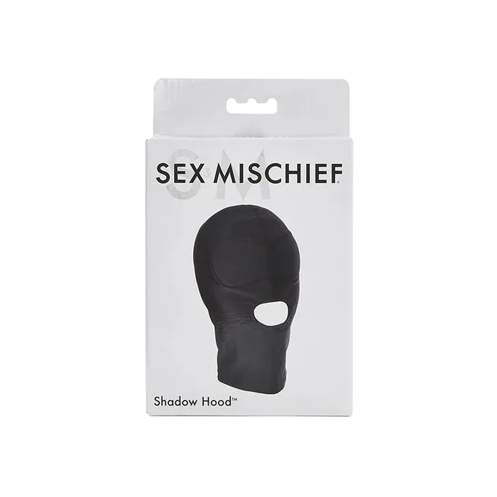 Sportsheets SS Shadow Hood FullHead Mask w Open Mouth Male Sex Toys