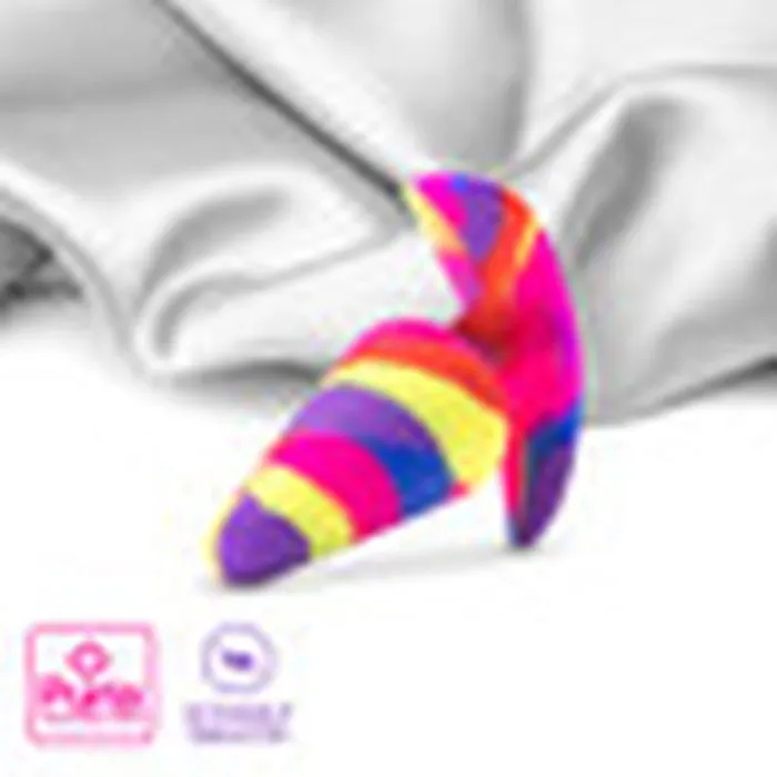 Avant Anal Free Spirit Scarlet Vibration Butt Plug Rainbow Avant