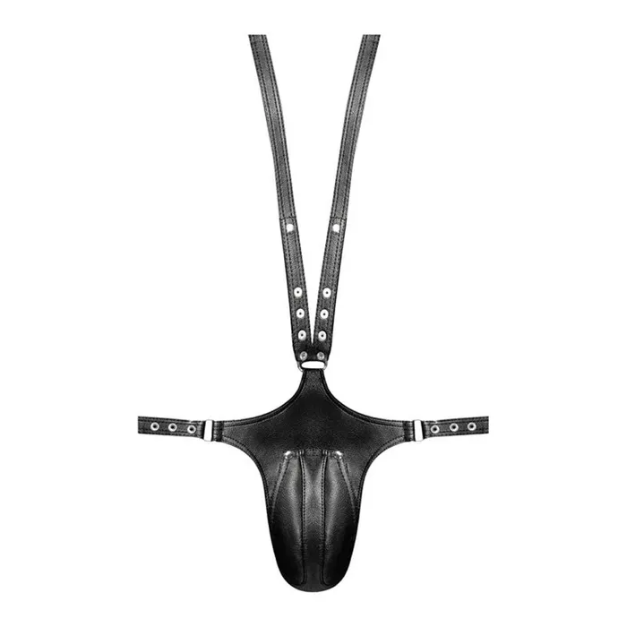 Capricorn Leather Sling Black Male Power Restraints
