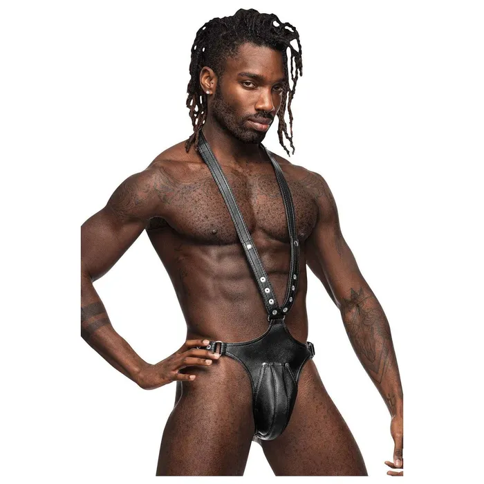 Capricorn Leather Sling Black Male Power Restraints Capricorn Leather Sling Black Male Power Restraints