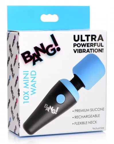 Female Sex Toys XR BRANDS BANG 10X VIBRATING MINI SILICONE WAND