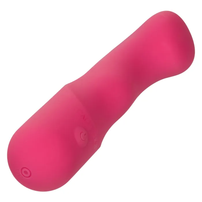 Vibrators CalExotics Liquid Silicone Pixies Curvy Pink