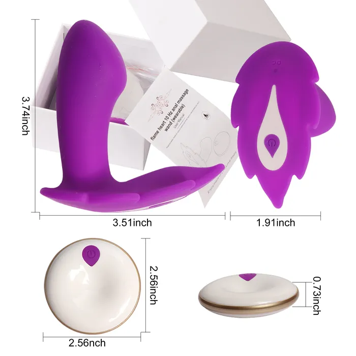Butterfly Vibrator with 10 Powerful Vibrations nastnova Female Sex Toys Butterfly Vibrator with 10 Powerful Vibrations nastnova Female Sex Toys