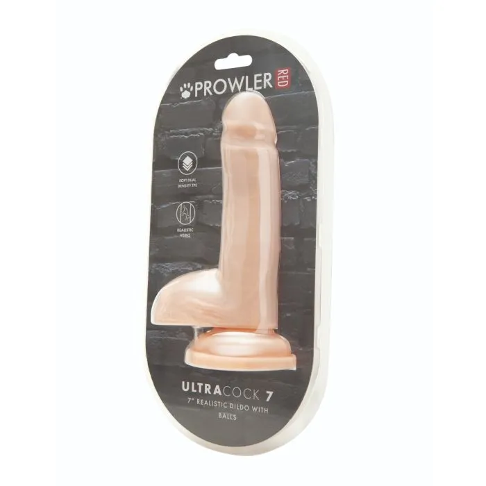 Dildos Prowler RED Prowler RED Ultracock Dual Density Dildo with Balls 7