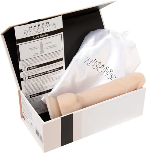 Dildos Traveling Tickle Trunk Naked Addiction 8 Silicone Dildo