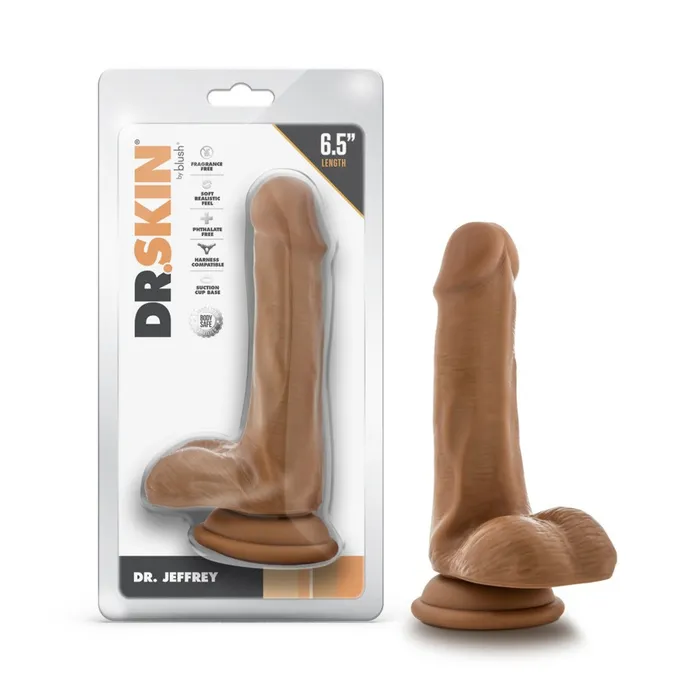 Dr Jeffrey 65 Inch Dildo With Balls Tan Blush Dildos