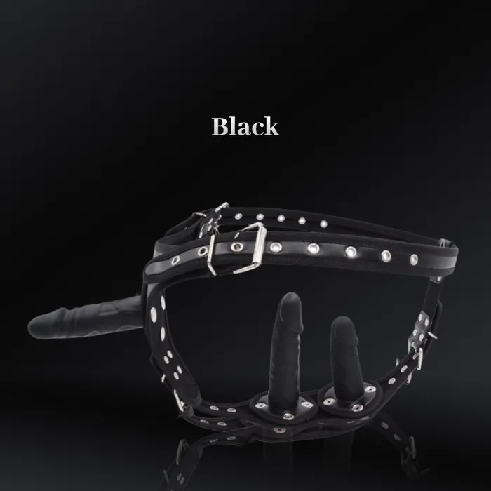 FRISKY BUSINESS SG Female Sex Toys BDSM Strap On 3 Dildos HarnessStrap On Kit