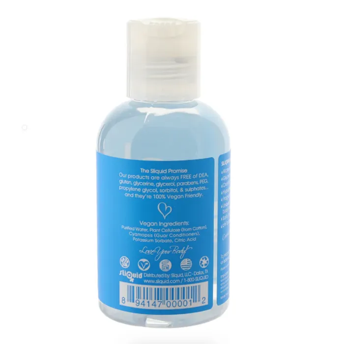 Lubricants Sliquid Naturals H2O Intimate Water Based Lubricant Glycerine And Paraben Free 255ml FRISKY BUSINESS SG