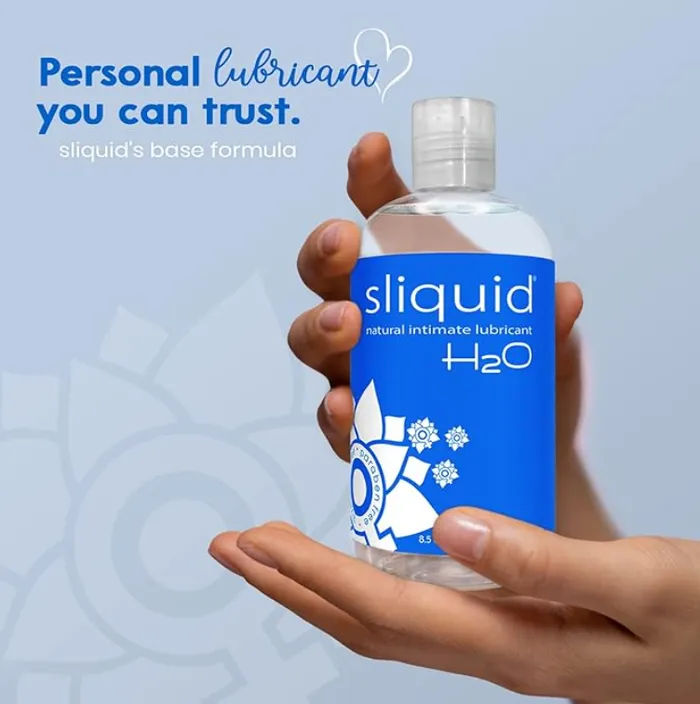 Lubricants Sliquid Naturals H2O Intimate Water Based Lubricant Glycerine And Paraben Free 255ml FRISKY BUSINESS SG
