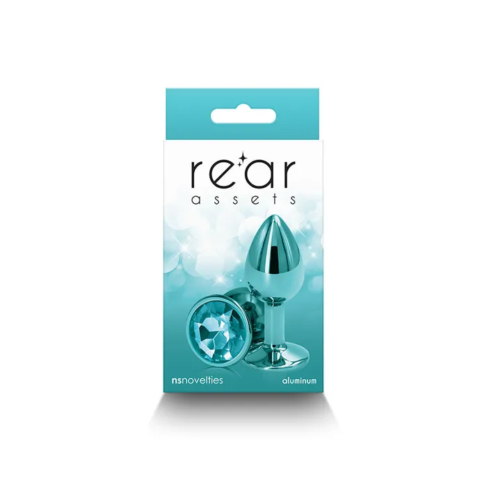 NS Novelties Anal Rear Assets Butt Plug Small Teal