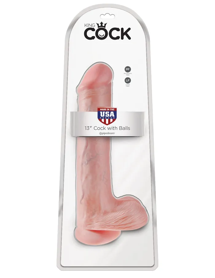 Pipedream Female Sex Toys 13 King Cock With Balls