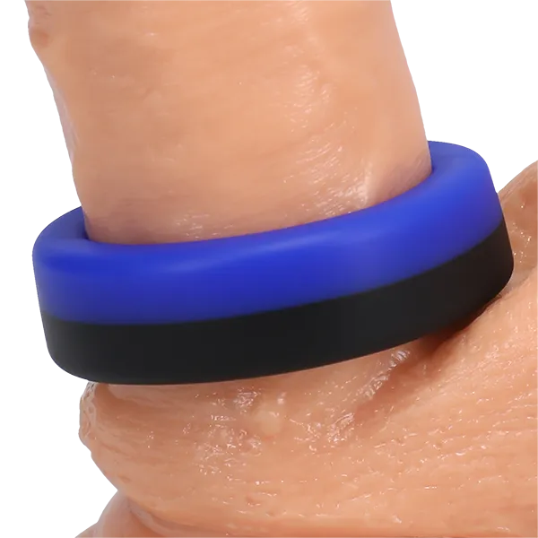 Rock Solid The Big O Ring BlackBlue Doc Johnson Anal Rock Solid The Big O Ring BlackBlue Doc Johnson Anal