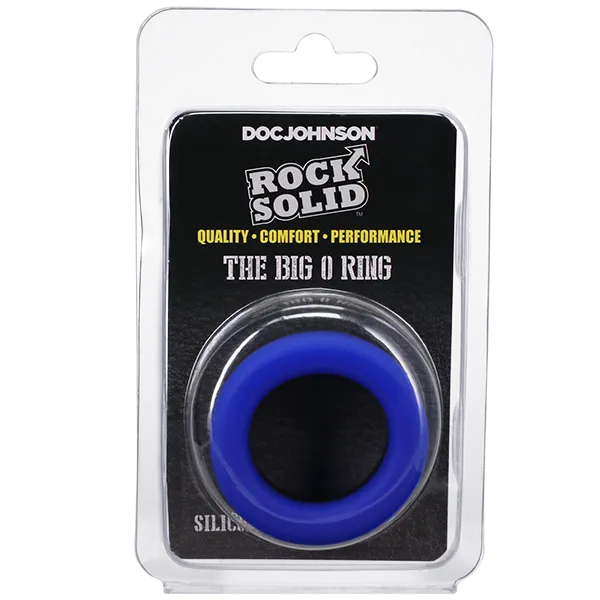 Rock Solid The Big O Ring BlackBlue Doc Johnson Anal Rock Solid The Big O Ring BlackBlue Doc Johnson Anal