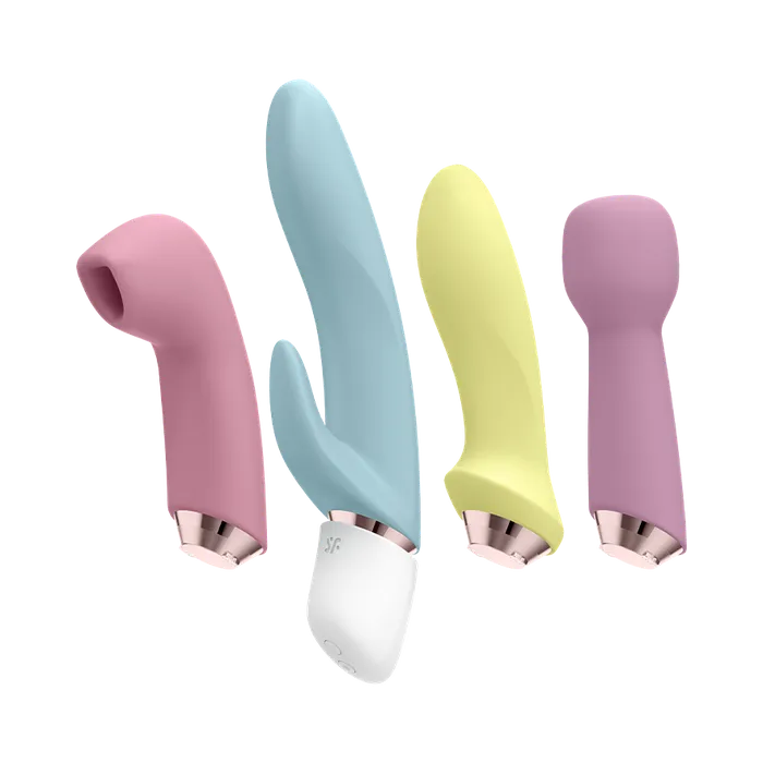 Satisfyer Vibrators Satisfyer Marvelous Four Assorted Air Pulse Vibrator Set