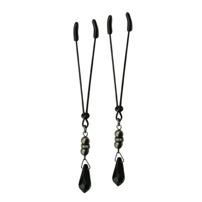 Traveling Tickle Trunk Male Sex Toys Nipple Clamps Tweezer with Beads Traveling Tickle Trunk Male Sex Toys Nipple Clamps Tweezer with Beads