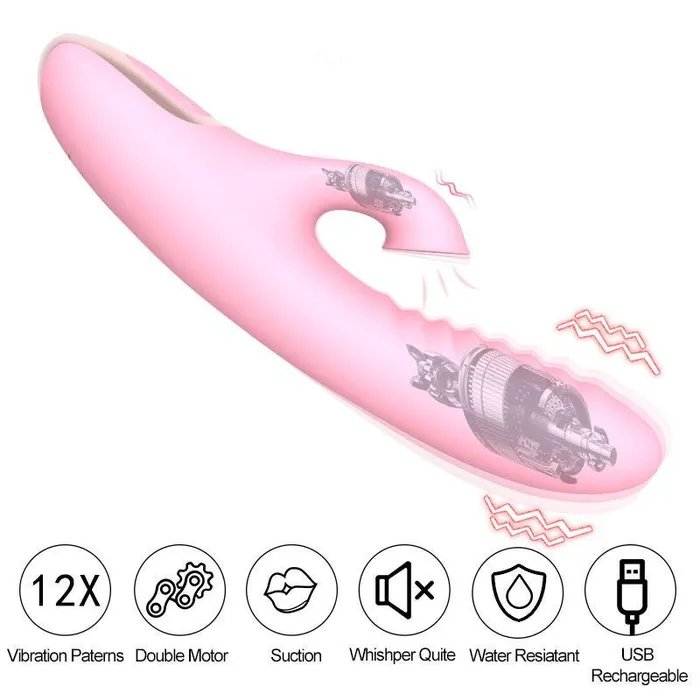 Vibrators Kara Dual Action Vibrator FRISKY BUSINESS SG