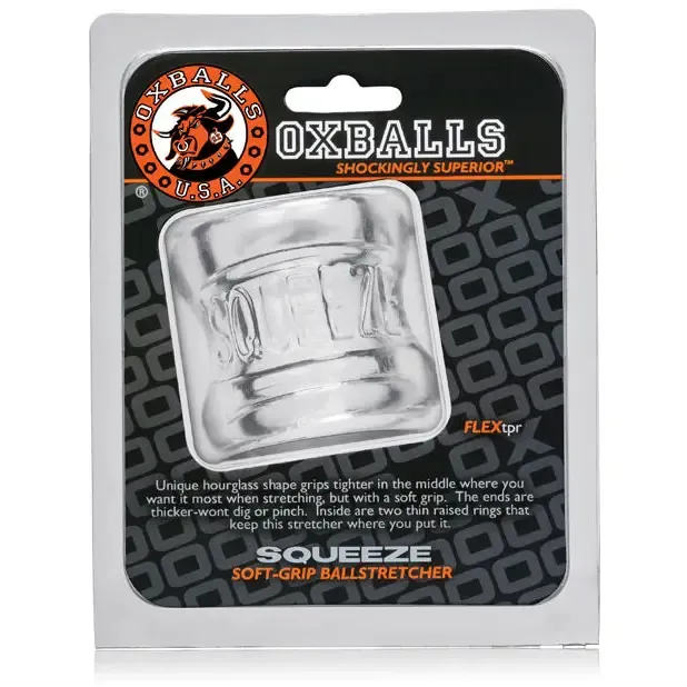 Anal OxBalls Squeeze Ball Stretcher Black OXBALLS Anal OxBalls Squeeze Ball Stretcher Black OXBALLS
