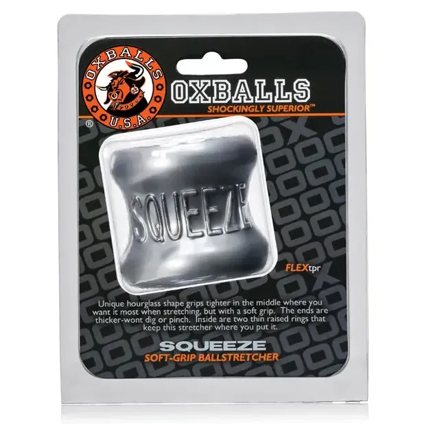 Anal OxBalls Squeeze Ball Stretcher Black OXBALLS Anal OxBalls Squeeze Ball Stretcher Black OXBALLS