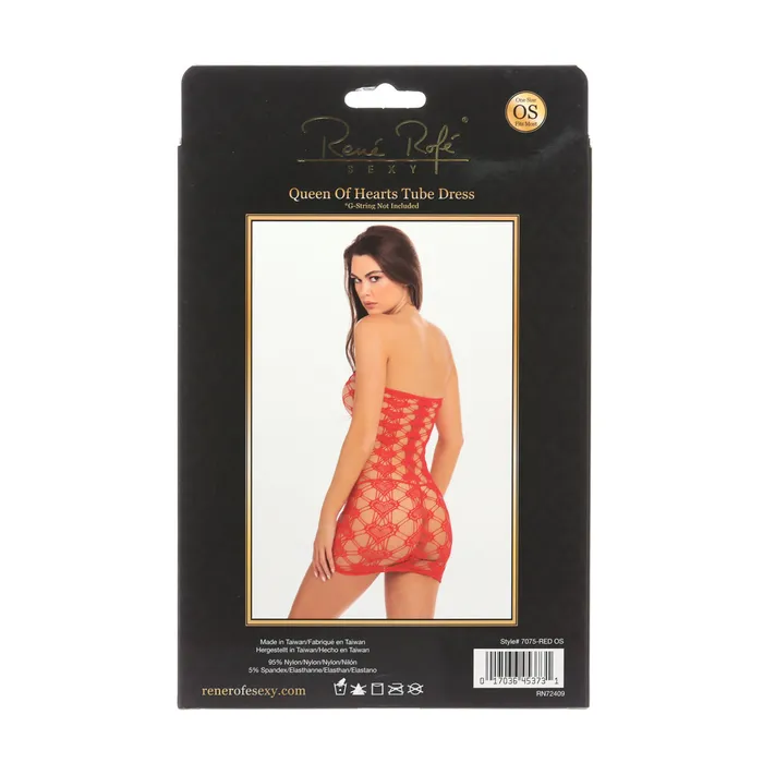 Anal Rene Rofe Sexy Queen of Hearts Red Rene Rofe