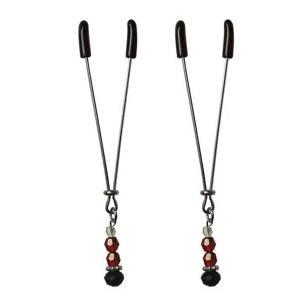 Anal Sex Mischief Sportsheet Ruby Black Nipple Jewelry Anal Sex Mischief Sportsheet Ruby Black Nipple Jewelry
