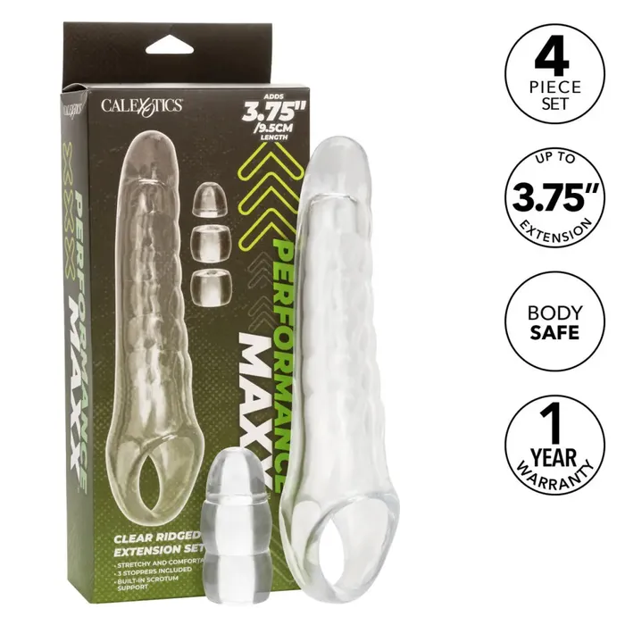 California Exotic Novelties Anal Performance Maxx Clear Extension Kit