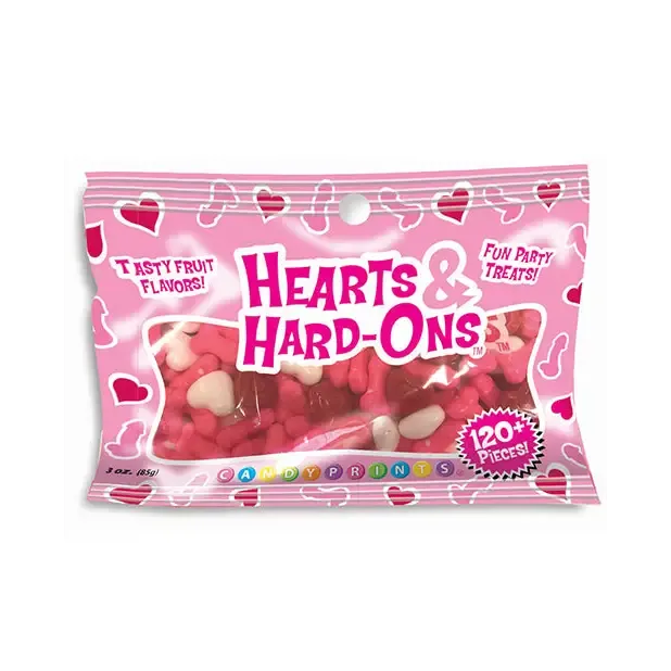 Dildos Little Genie Hearts And Hard Ons 3 Oz Bag