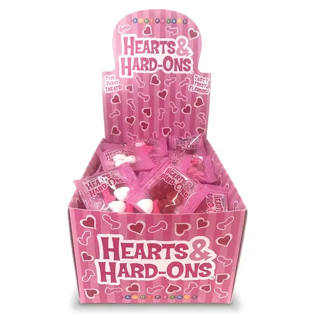 Dildos Little Genie Hearts Hardons 100 Pc Display