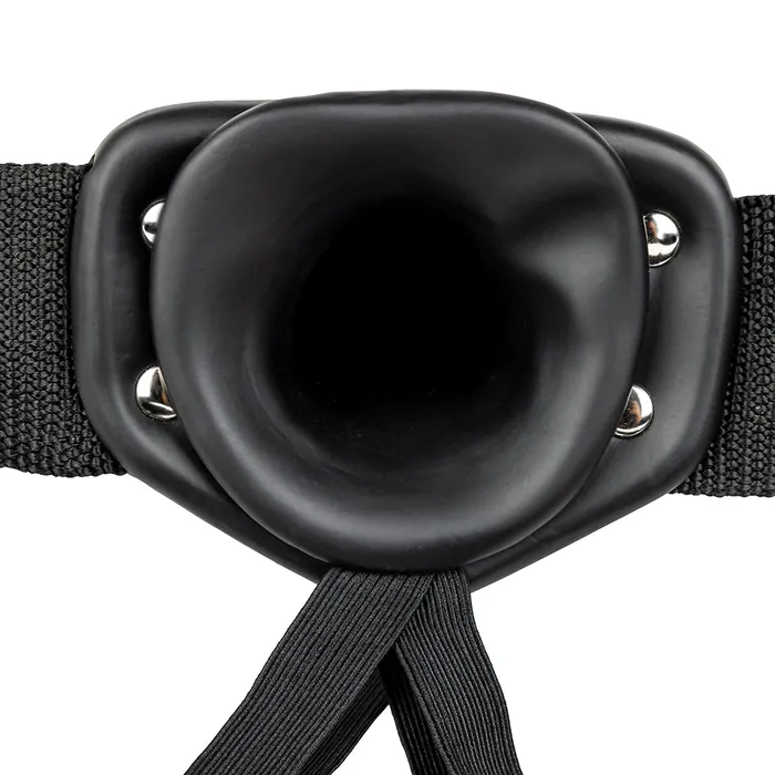 Dildos Shots Toys Real Rock Hollow 10 Inch StrapOn in Black Dildos Shots Toys Real Rock Hollow 10 Inch StrapOn in Black