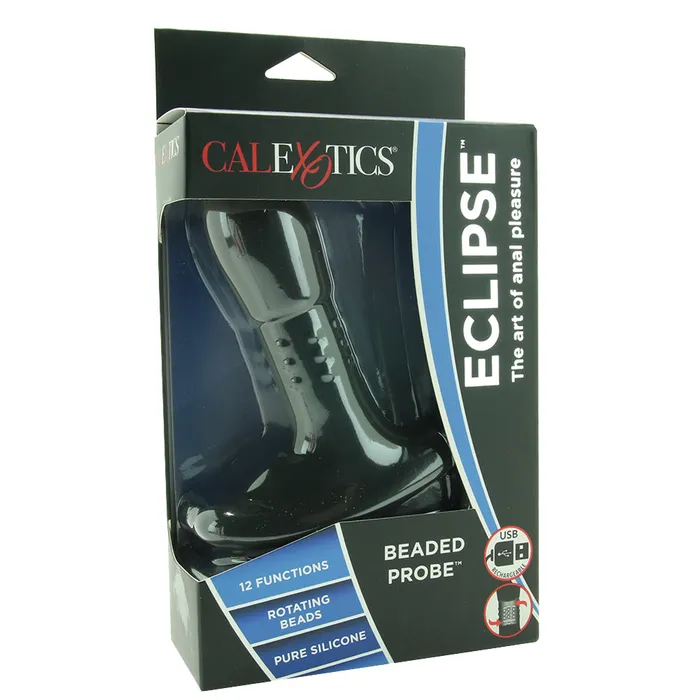 Eclipse Rechargeable Beaded Probe CalExotics Anal Eclipse Rechargeable Beaded Probe CalExotics Anal