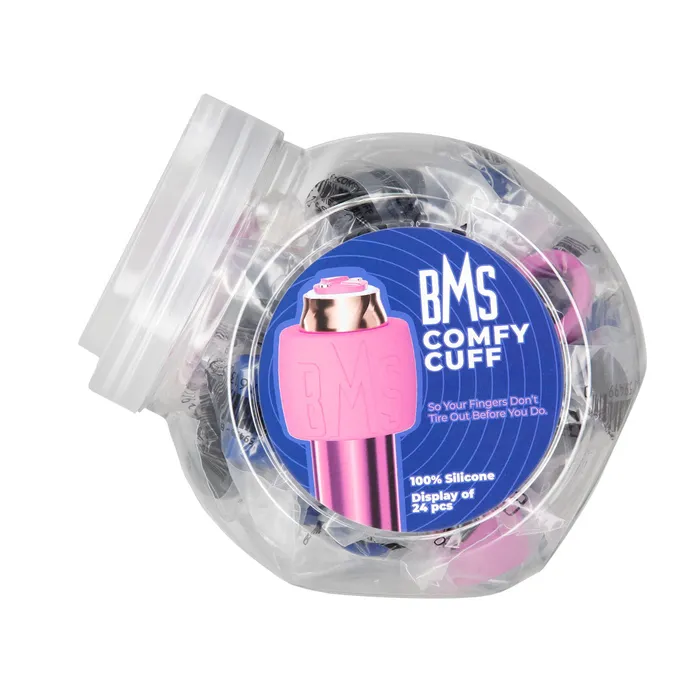 Female Sex Toys BMS Enterprises BMS Silicone Comfy Cuff Bowl Assorted Colours 24 pcs Female Sex Toys BMS Enterprises BMS Silicone Comfy Cuff Bowl Assorted Colours 24 pcs