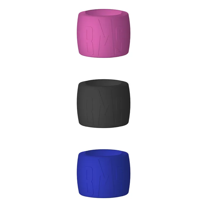 Female Sex Toys BMS Enterprises BMS Silicone Comfy Cuff Bowl Assorted Colours 24 pcs