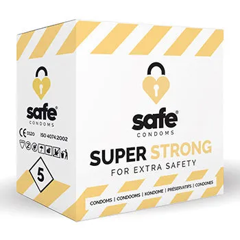 Female Sex Toys Enjoy Safe SAFE Condoms Super Strong 5 pcs