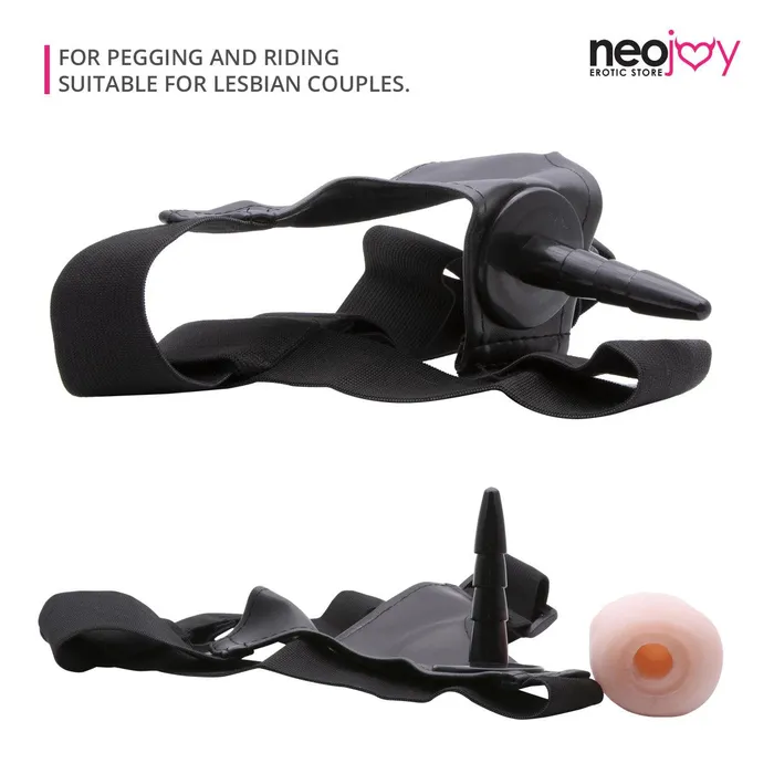 Female Sex Toys Neojoy Neojoy Dong Harness Realistic Dildo StrapOn Harness 17cm 67 inch