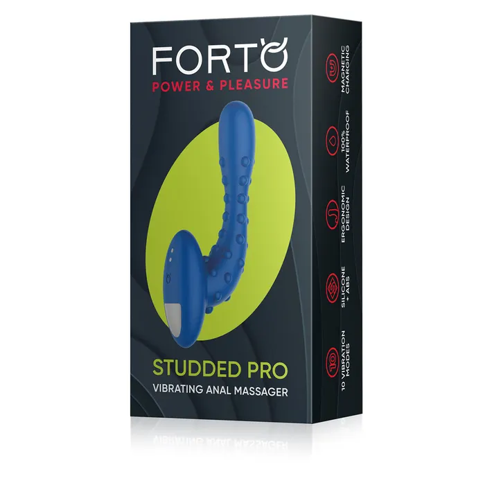 FORTO Male Sex Toys Forto Studded Vibrating Pro Plug